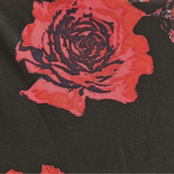 Free People Black Floral Dress - Picture 10 of 13